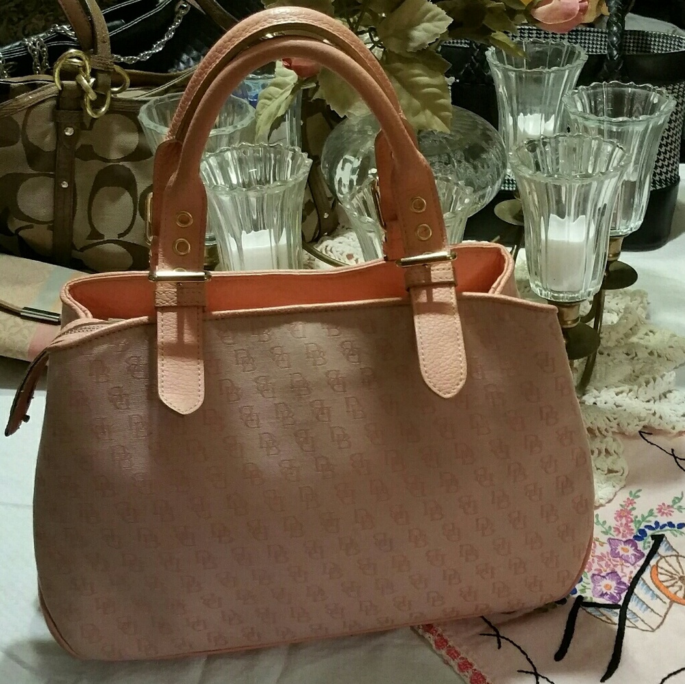 Vintage Dooney & Bourke Pink Handbag